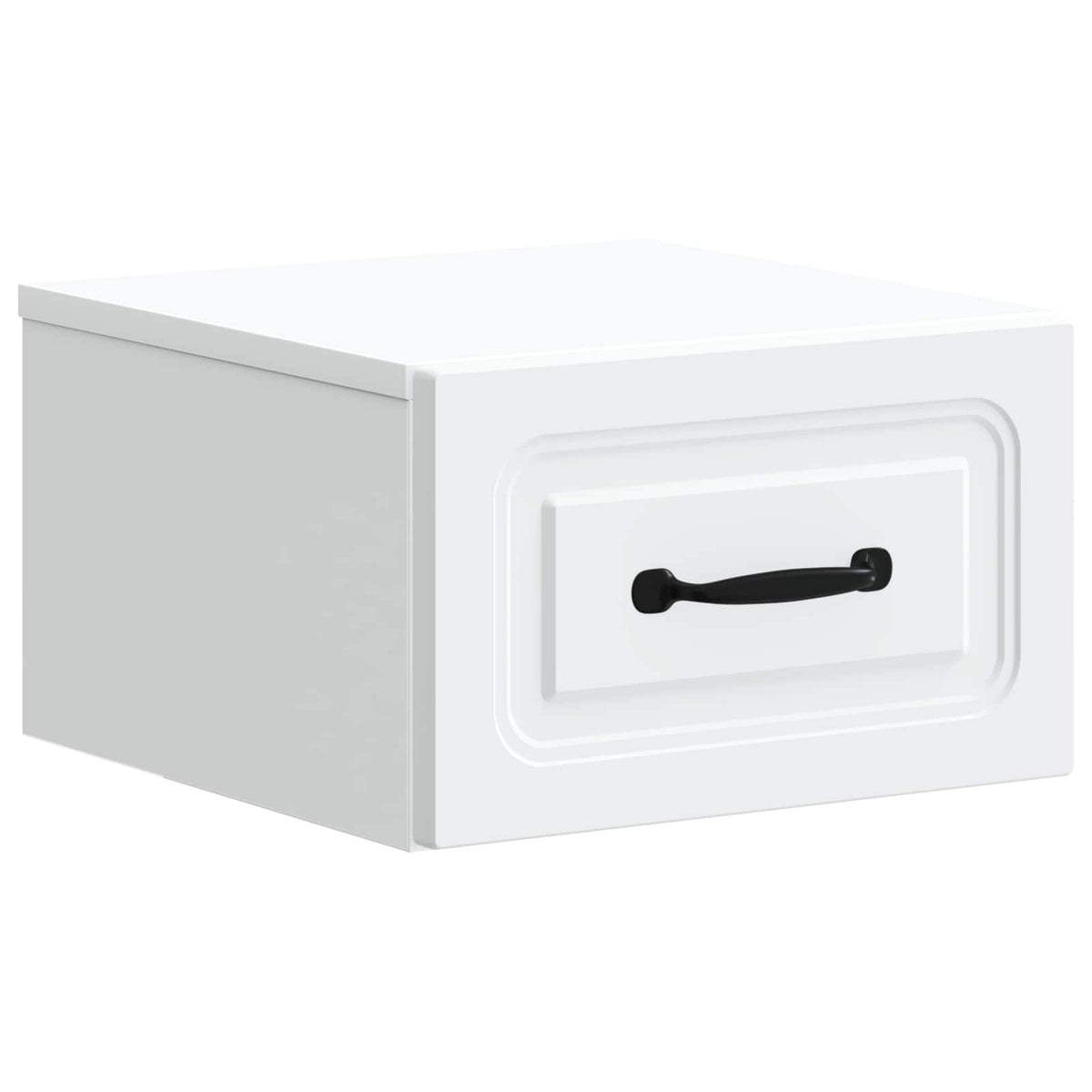 Wall-Mounted Bedside Cabinet White 34.5 x 33 x 20 cm