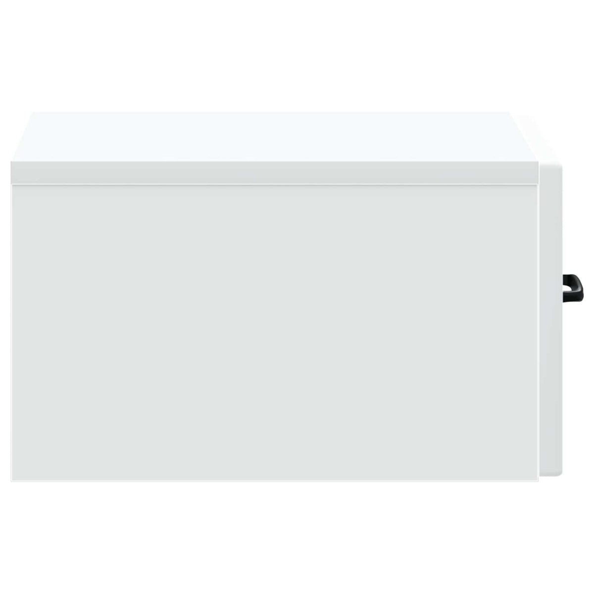 Wall-Mounted Bedside Cabinet White 34.5 x 33 x 20 cm