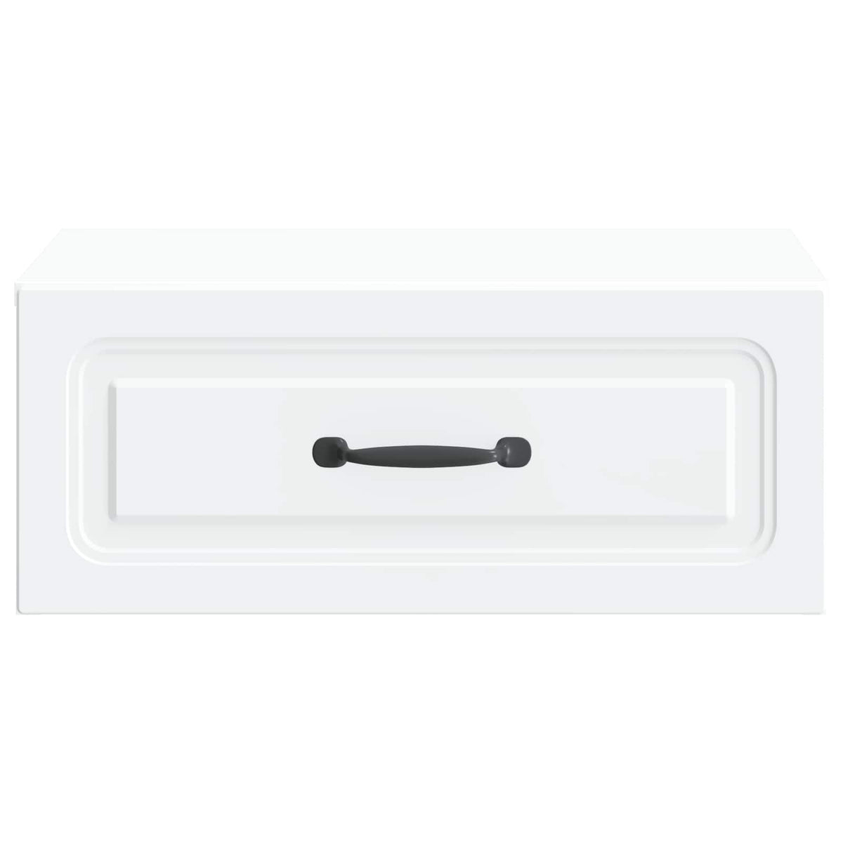 Wall-Mounted Bedside Cabinet White 49 x 34.5 x 20 cm