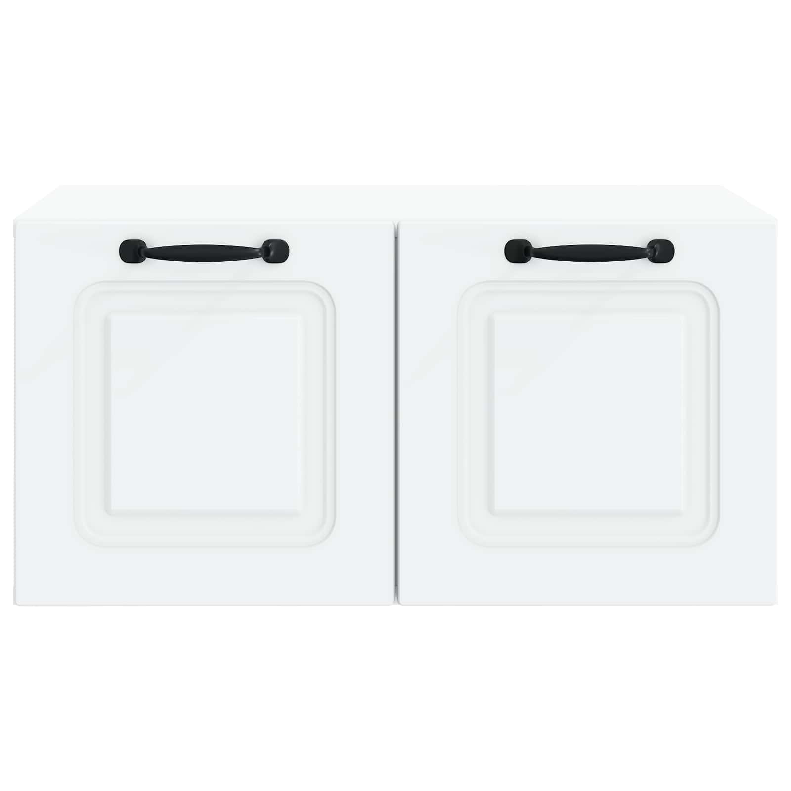 Wall-Mounted TV Cabinet White 59.5 x 41 x 30 cm Engineered Wood