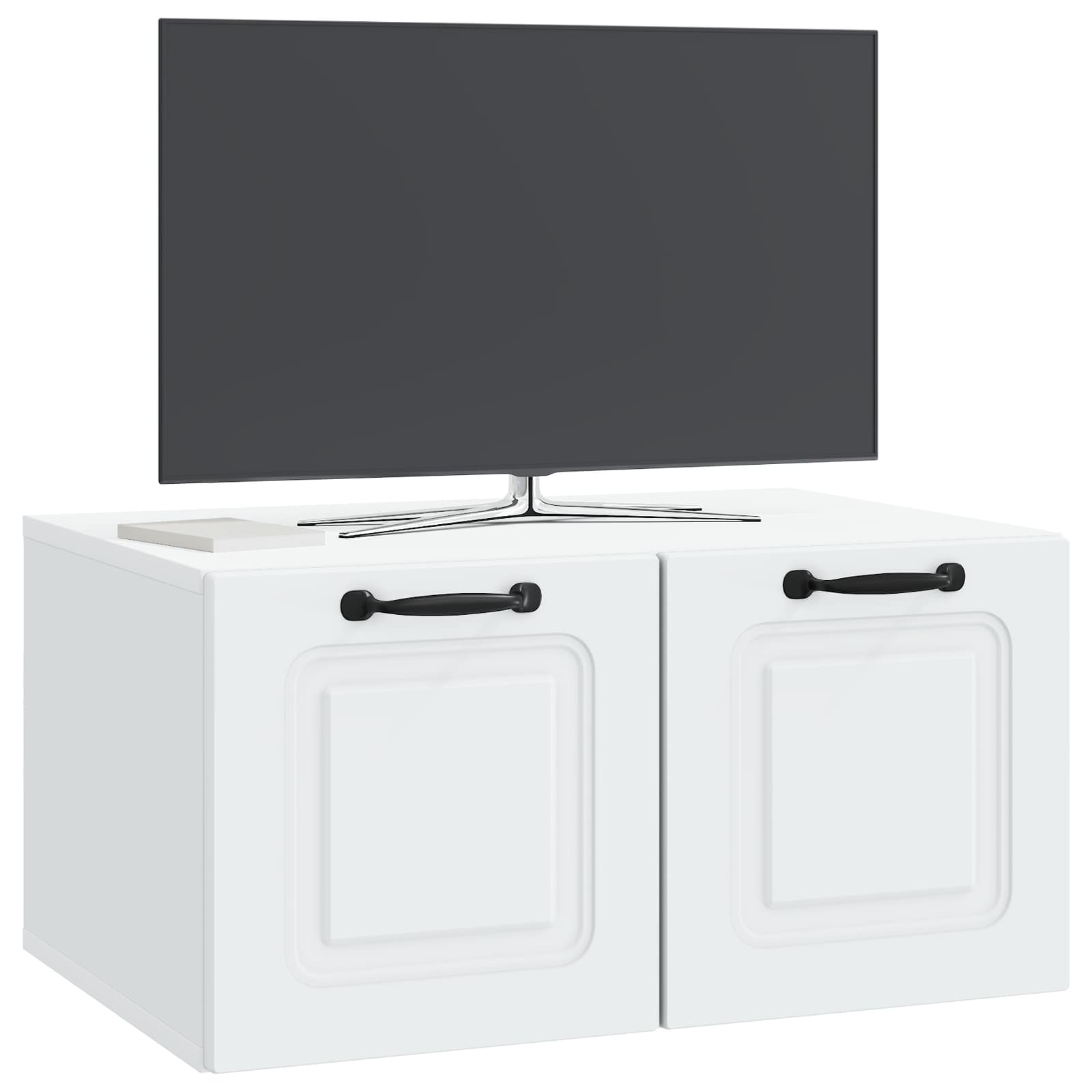 Wall-Mounted TV Cabinet White 59.5 x 41 x 30 cm Engineered Wood