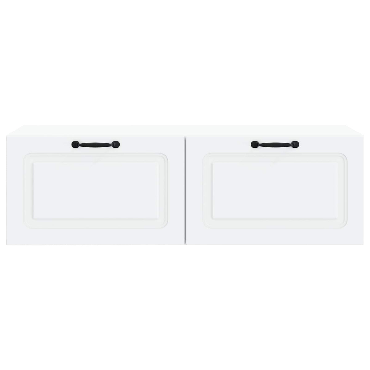 Wall-Mounted TV Cabinet White 98 x 41 x 30 cm Engineered Wood