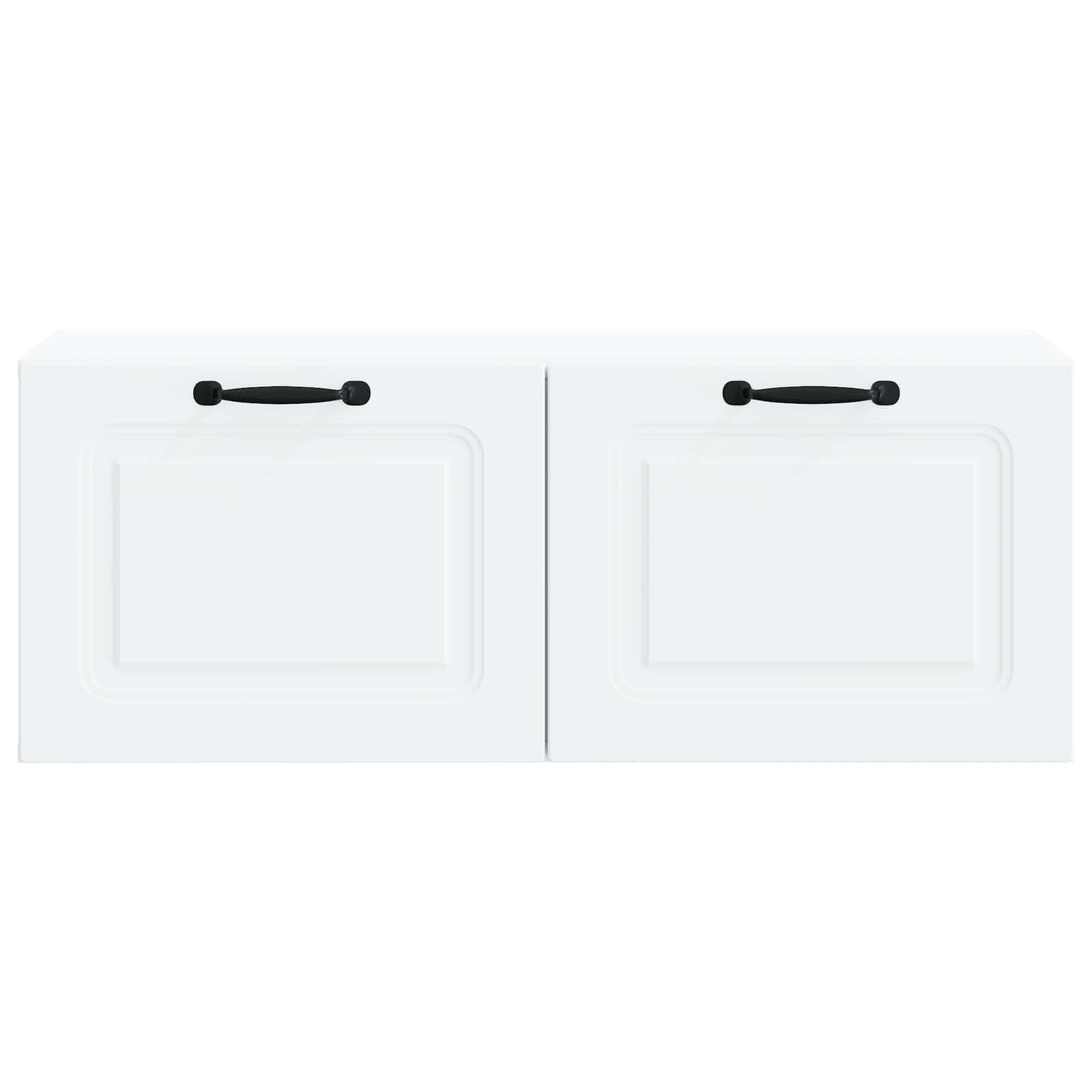 Wall-Mounted TV Cabinet White 78.5 x 31 x 30 cm Engineered Wood