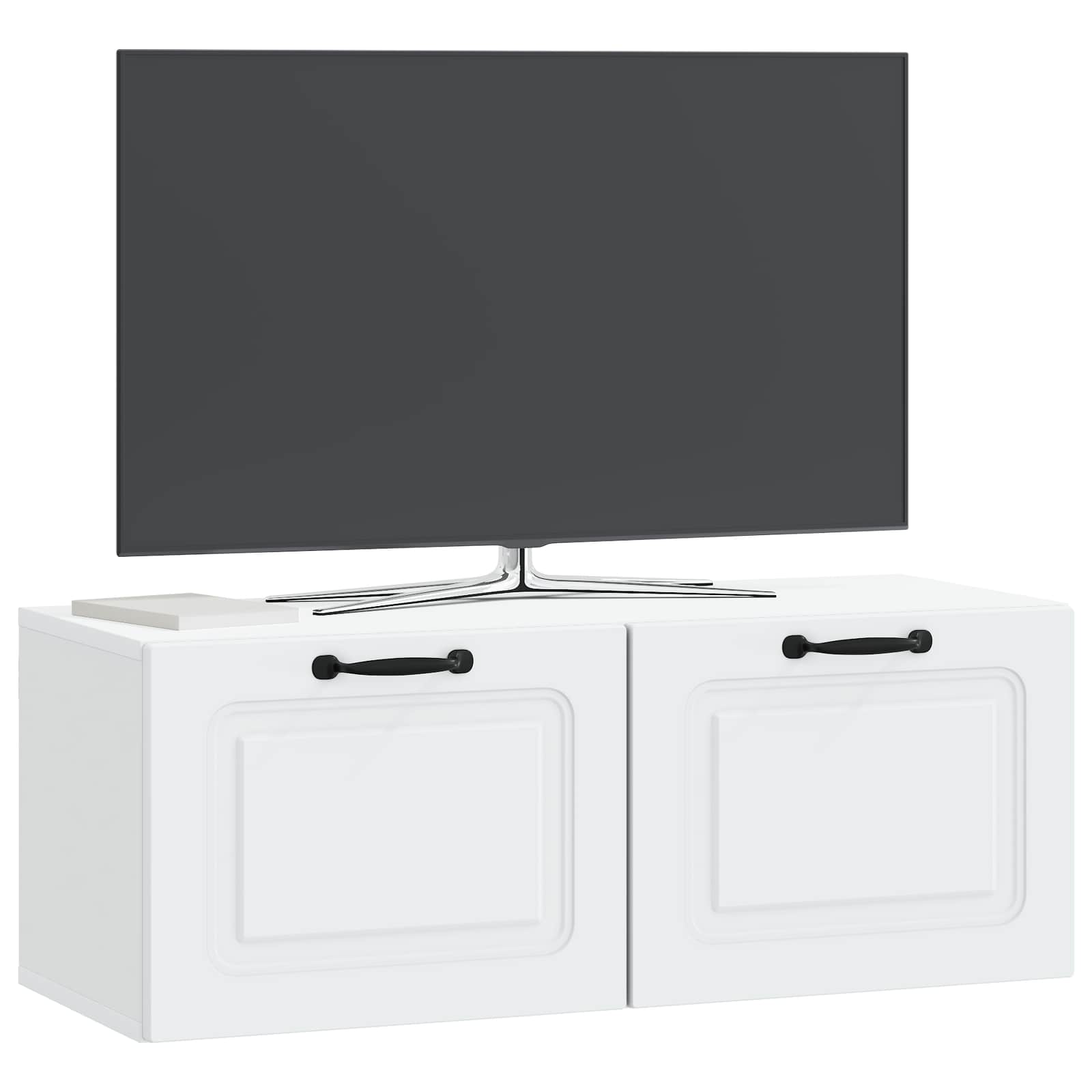 Wall-Mounted TV Cabinet White 78.5 x 31 x 30 cm Engineered Wood
