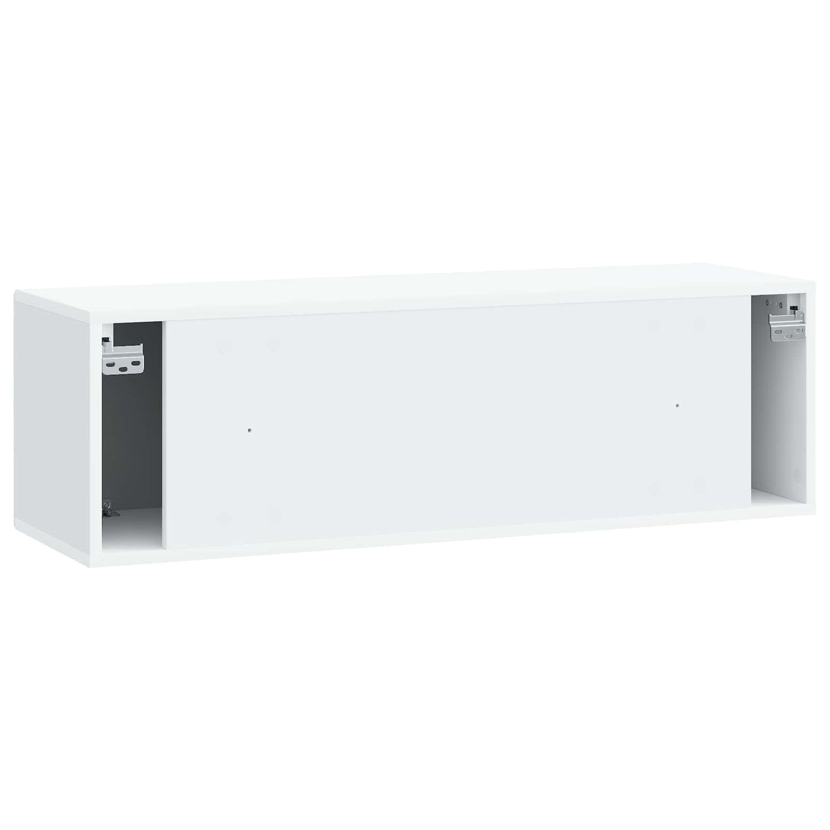 Wall-Mounted TV Cabinet White 98 x 31 x 30 cm Engineered Wood