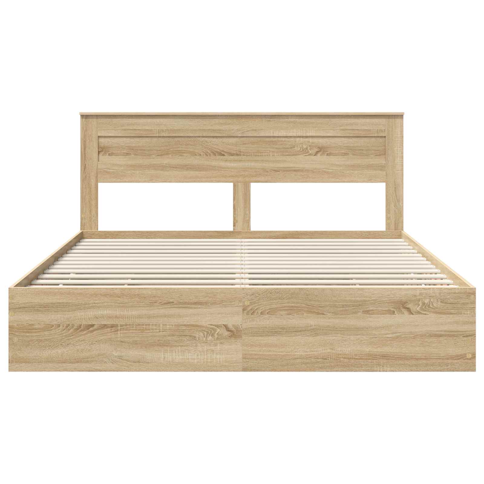Bed Frame with Drawer Sonoma Oak 180 x 200 cm Engineered Wood
