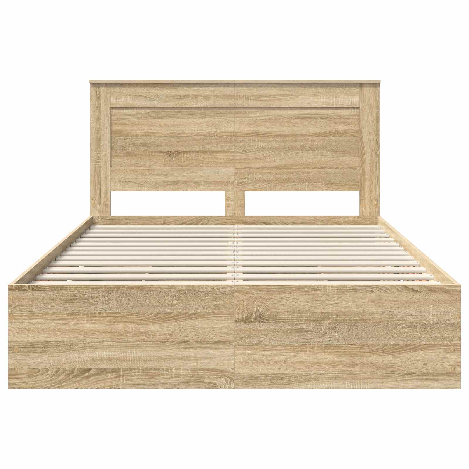 Bed Frame with Drawer Sonoma Oak 150 x 200 cm Engineered Wood