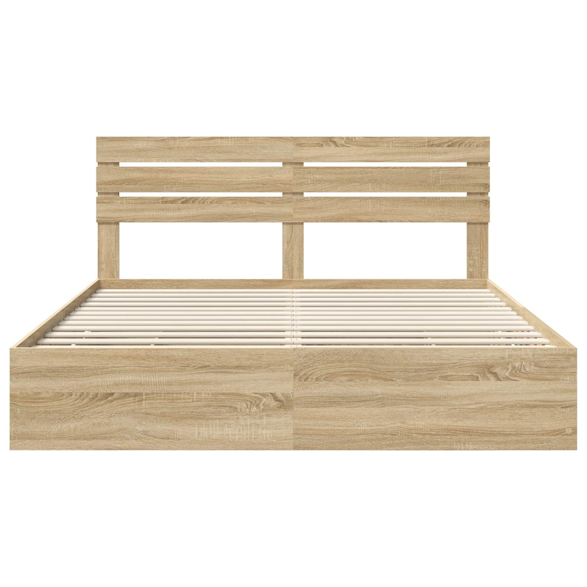 Bed Frame with Drawer Sonoma Oak 180 x 200 cm Engineered Wood