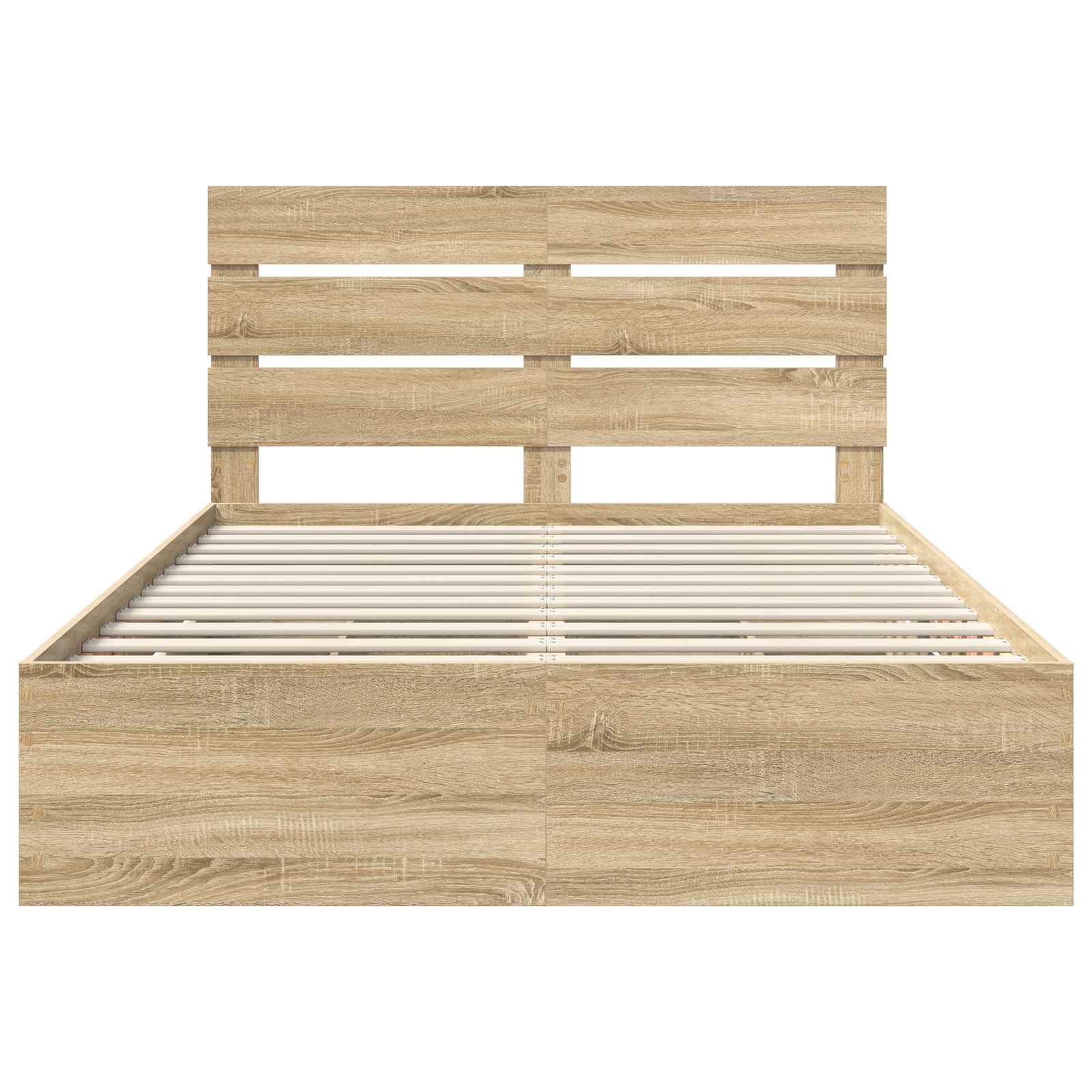 Bed Frame with Drawer Sonoma Oak 150 x 200 cm Engineered Wood