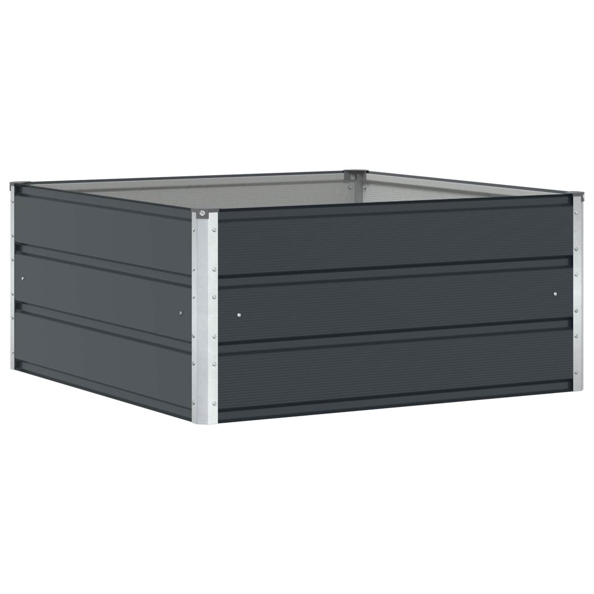 Planter Anthracite 100 x 100 x 45 cm Steel