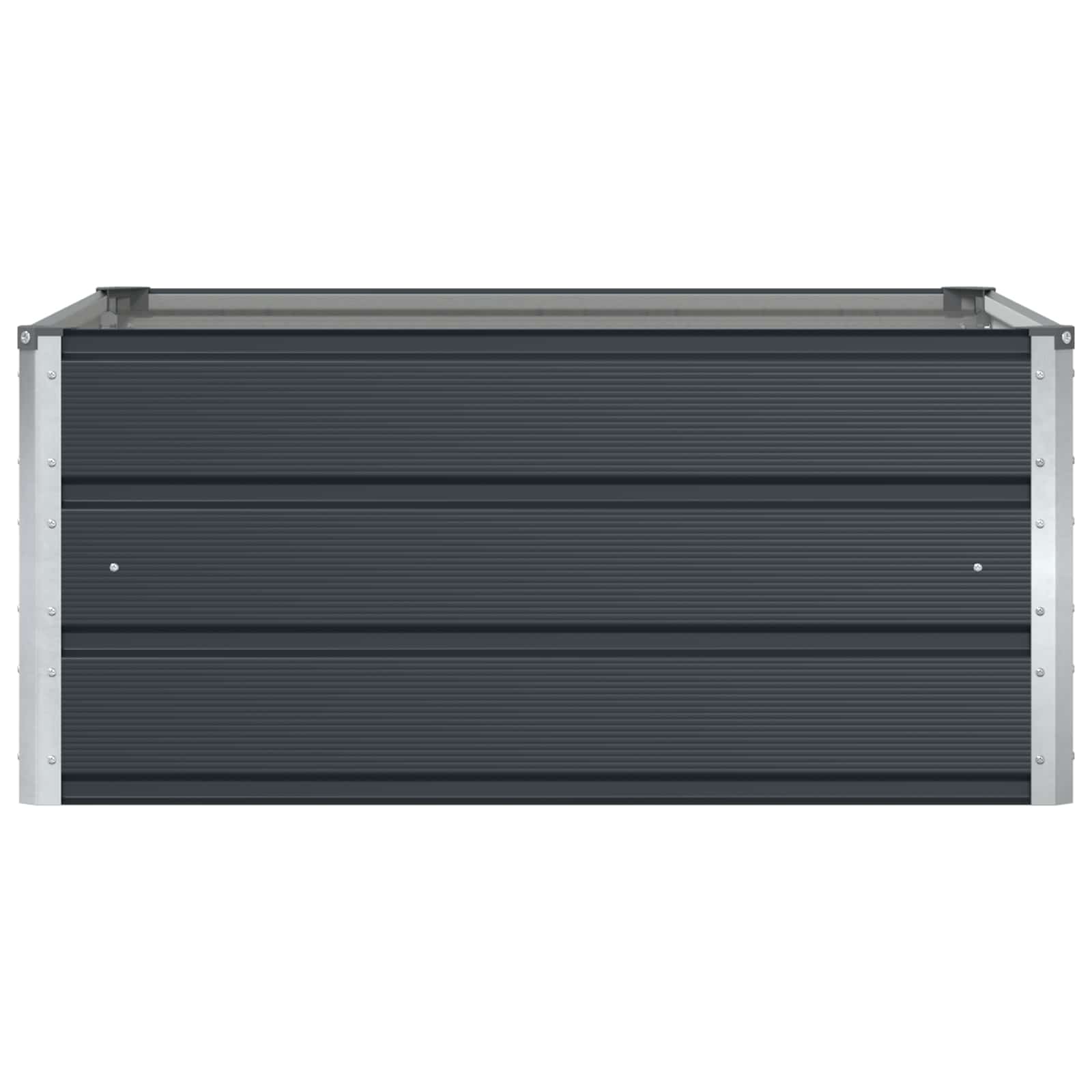 Planter Anthracite 100 x 100 x 45 cm Steel