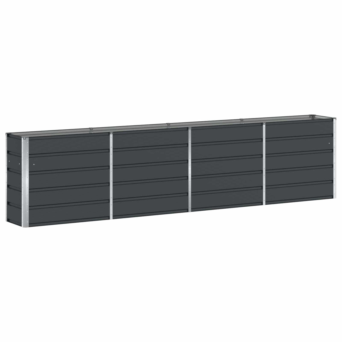 Planter Anthracite 160 x 40 x 75 cm Steel
