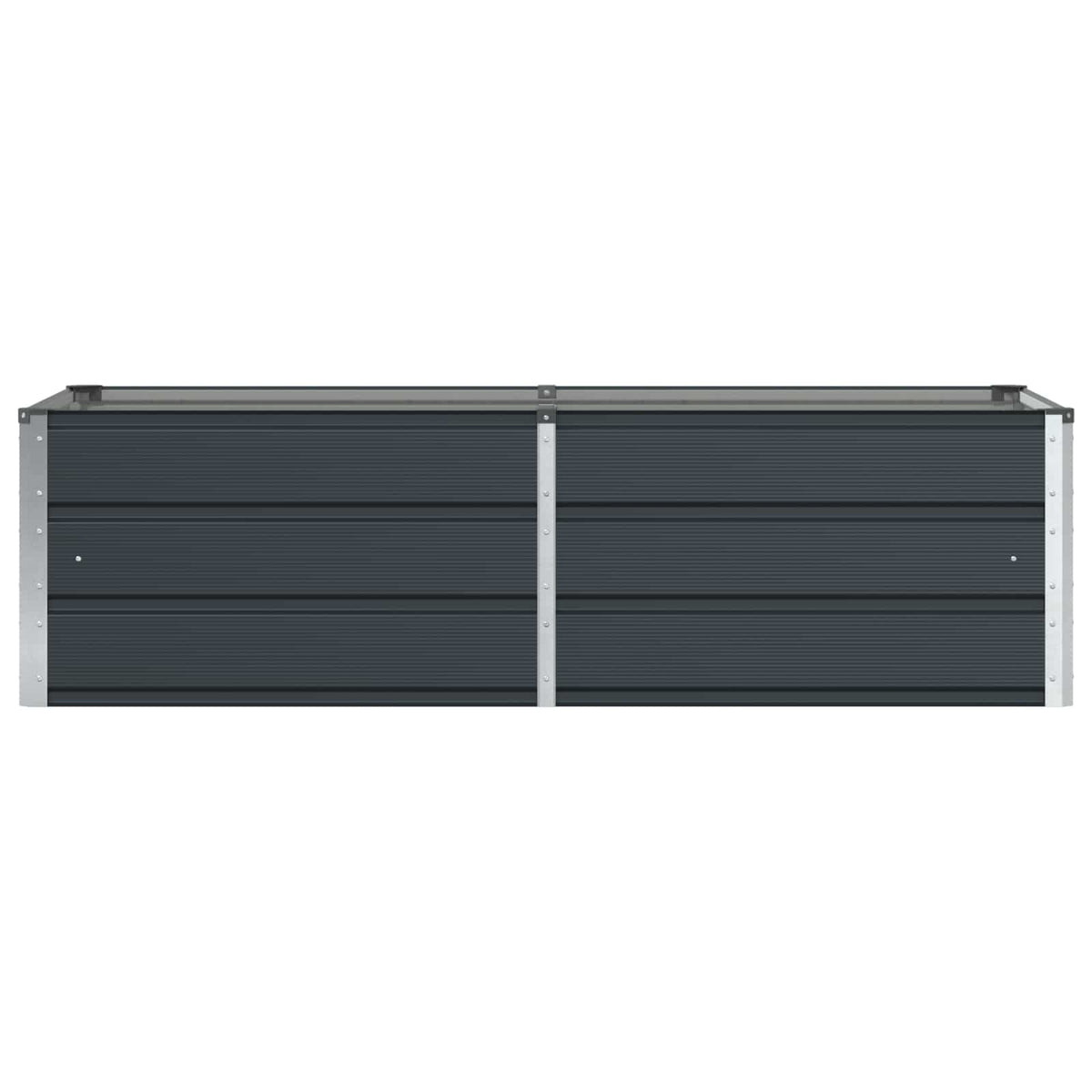 Planter Anthracite 160 x 80 x 45 cm Steel