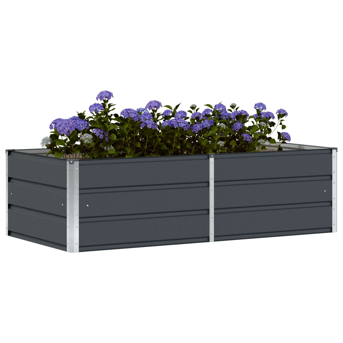 Planter Anthracite 160 x 80 x 45 cm Steel