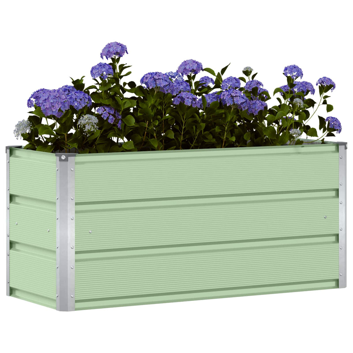 Planter Green 100 x 40 x 45 cm Steel