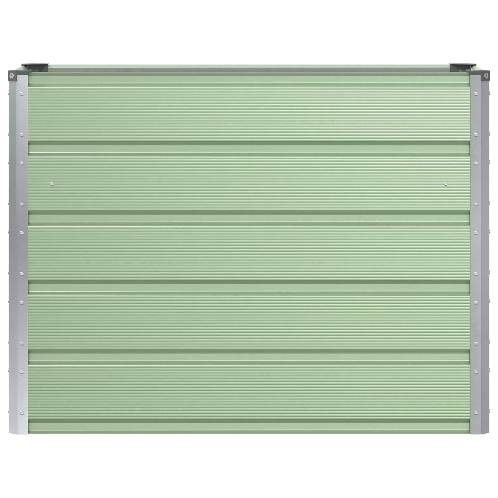 Planter Green 100 x 40 x 75 cm Steel