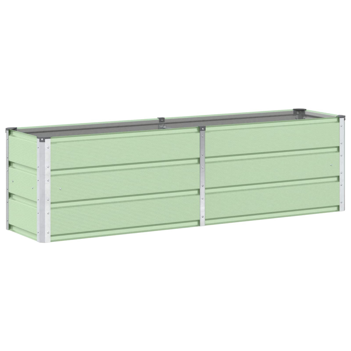 Planter Green 160 x 40 x 45 cm Steel