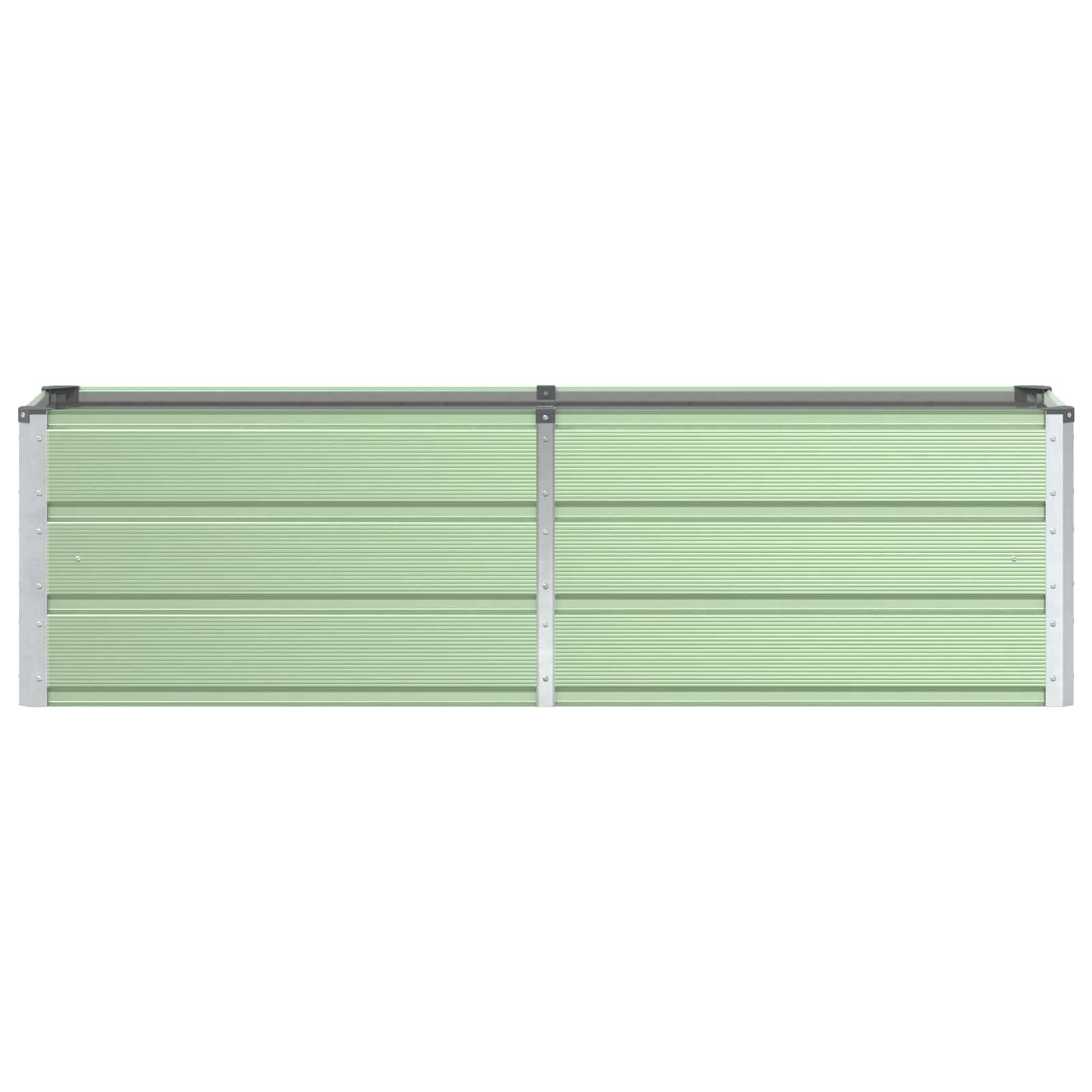 Planter Green 160 x 40 x 45 cm Steel