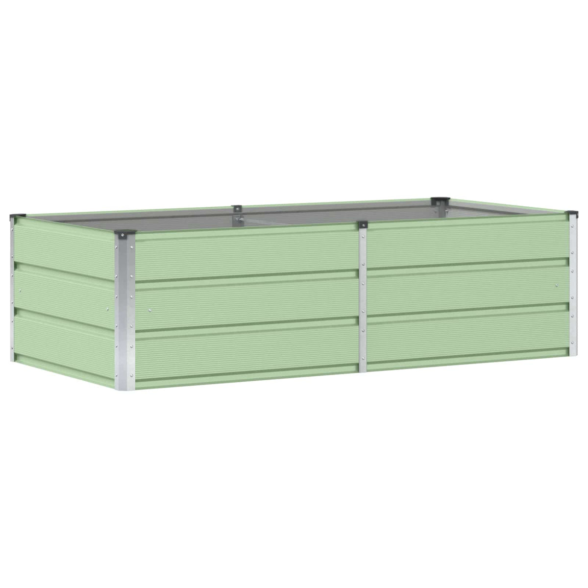 Planter Green 160 x 80 x 45 cm Steel
