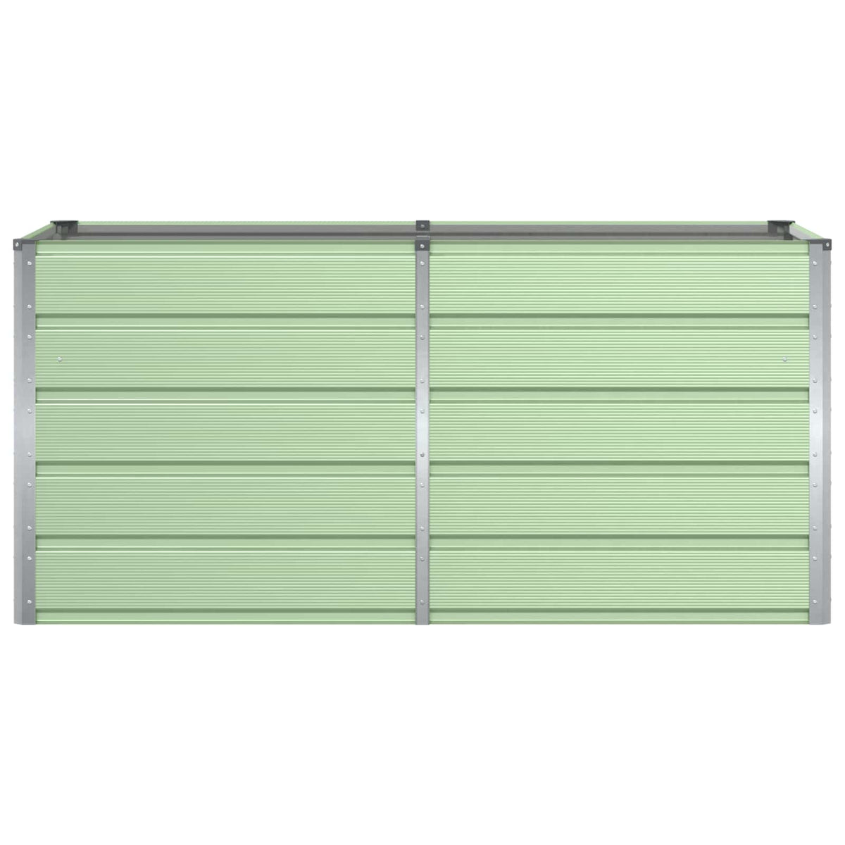 Planter Green 160 x 80 x 75 cm Steel
