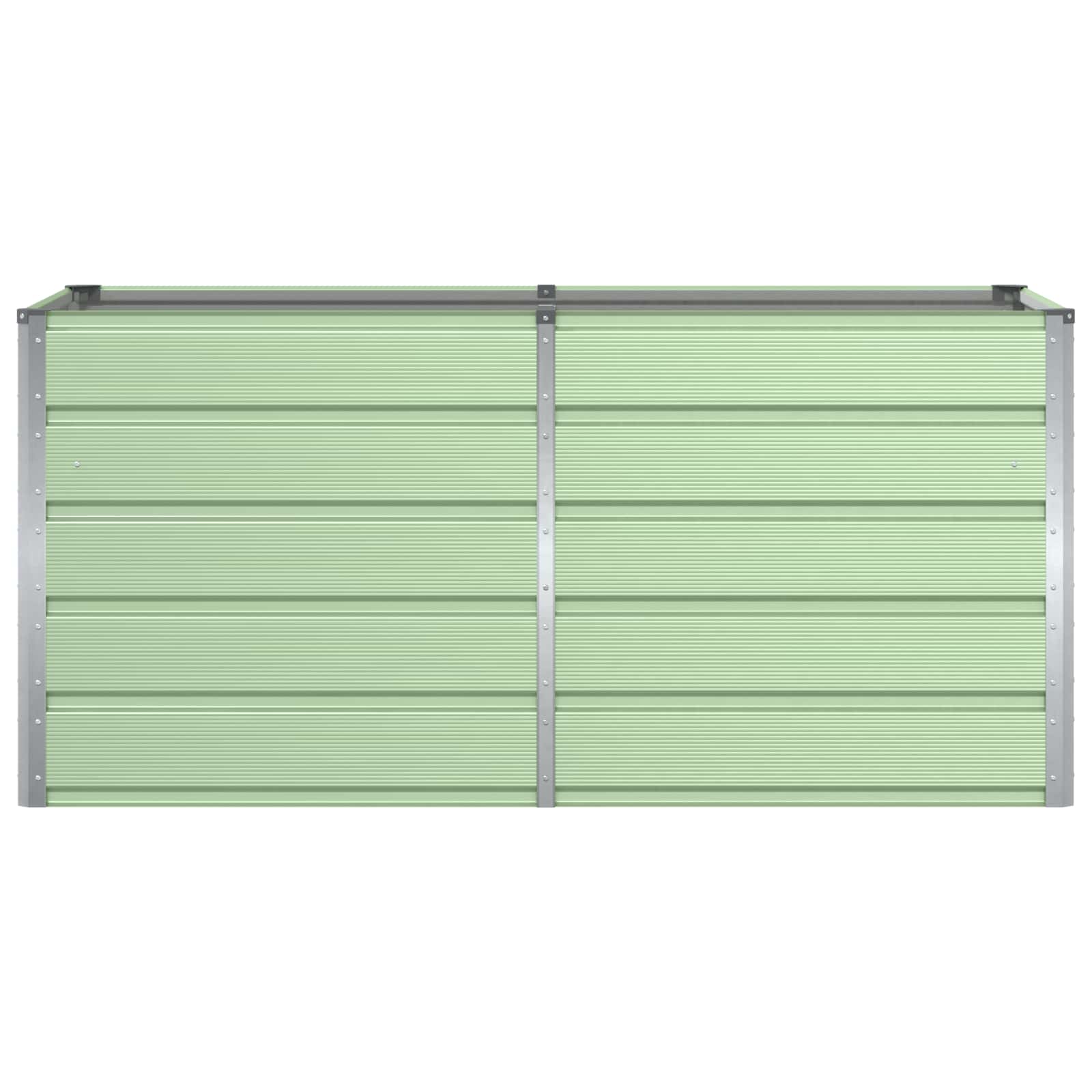 Planter Green 160 x 80 x 75 cm Steel