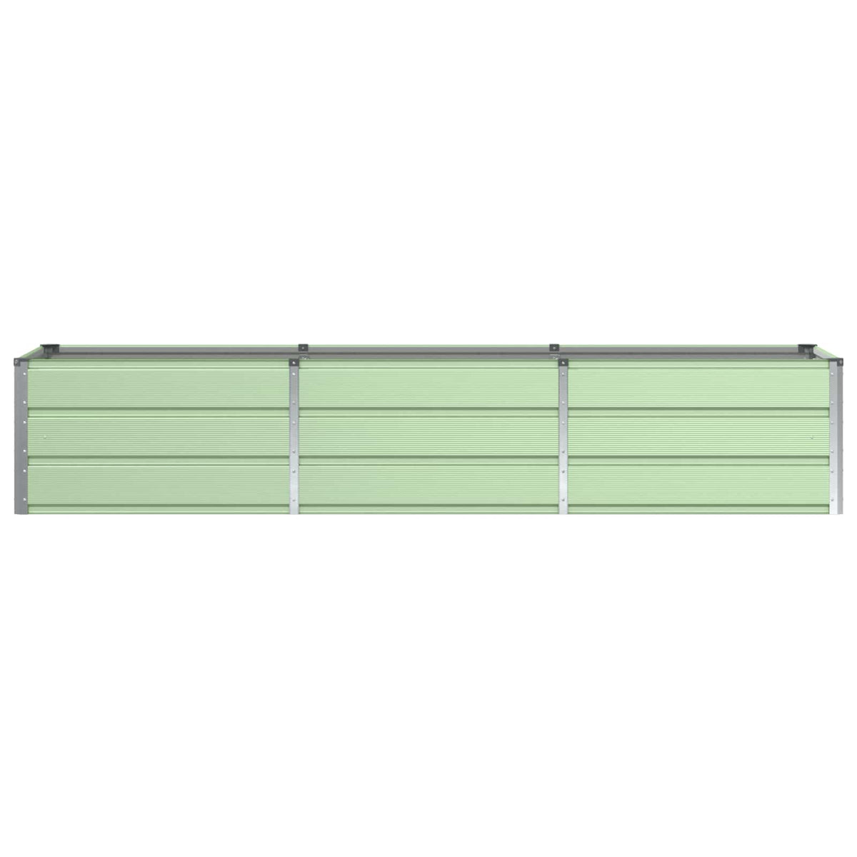 Planter Green 240 x 80 x 45 cm Steel