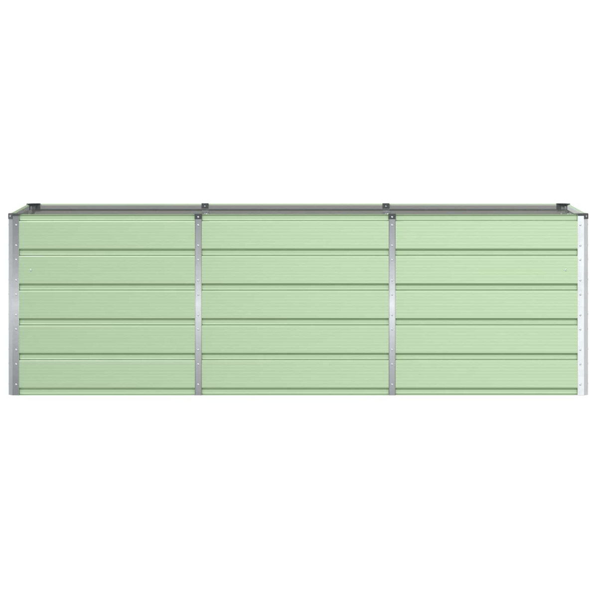 Planter Green 240 x 80 x 75 cm Steel