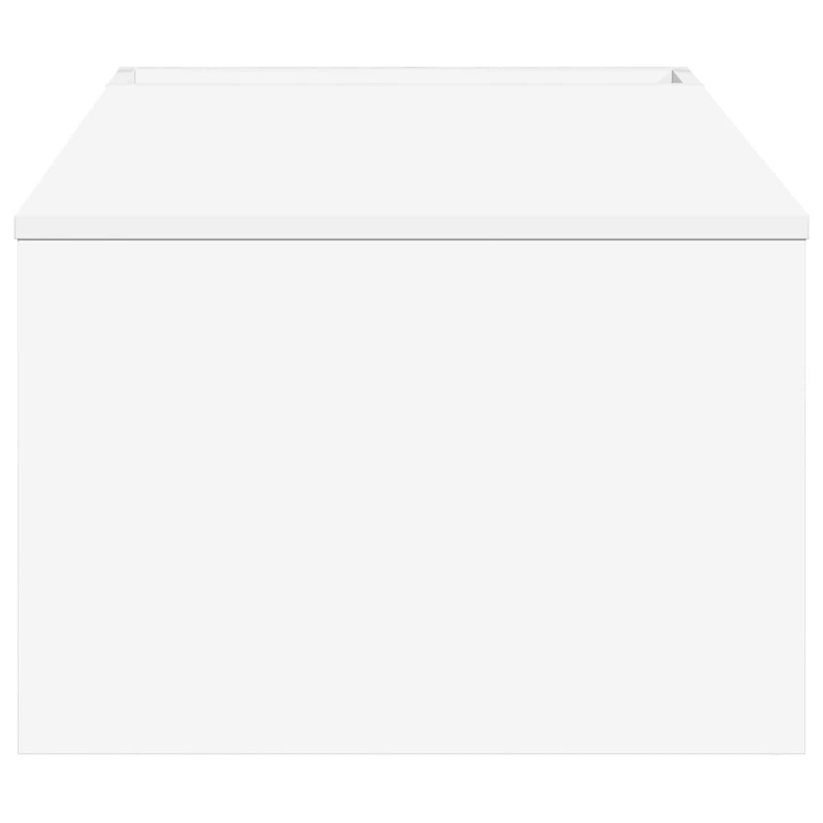 Coffee Table White 95 x 50 x 34 cm Engineered Wood