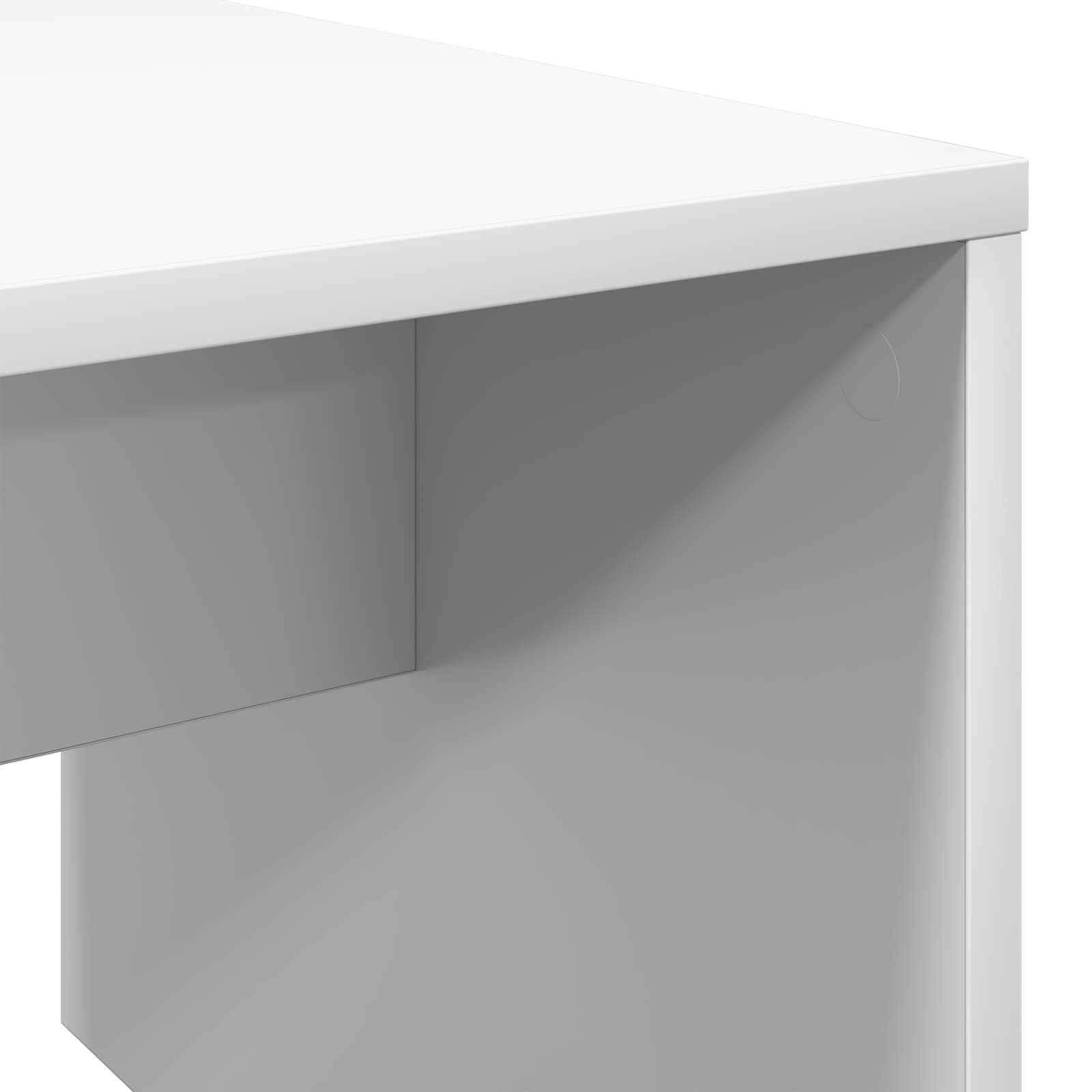 Coffee Table White 90 x 45 x 35 cm Engineered Wood