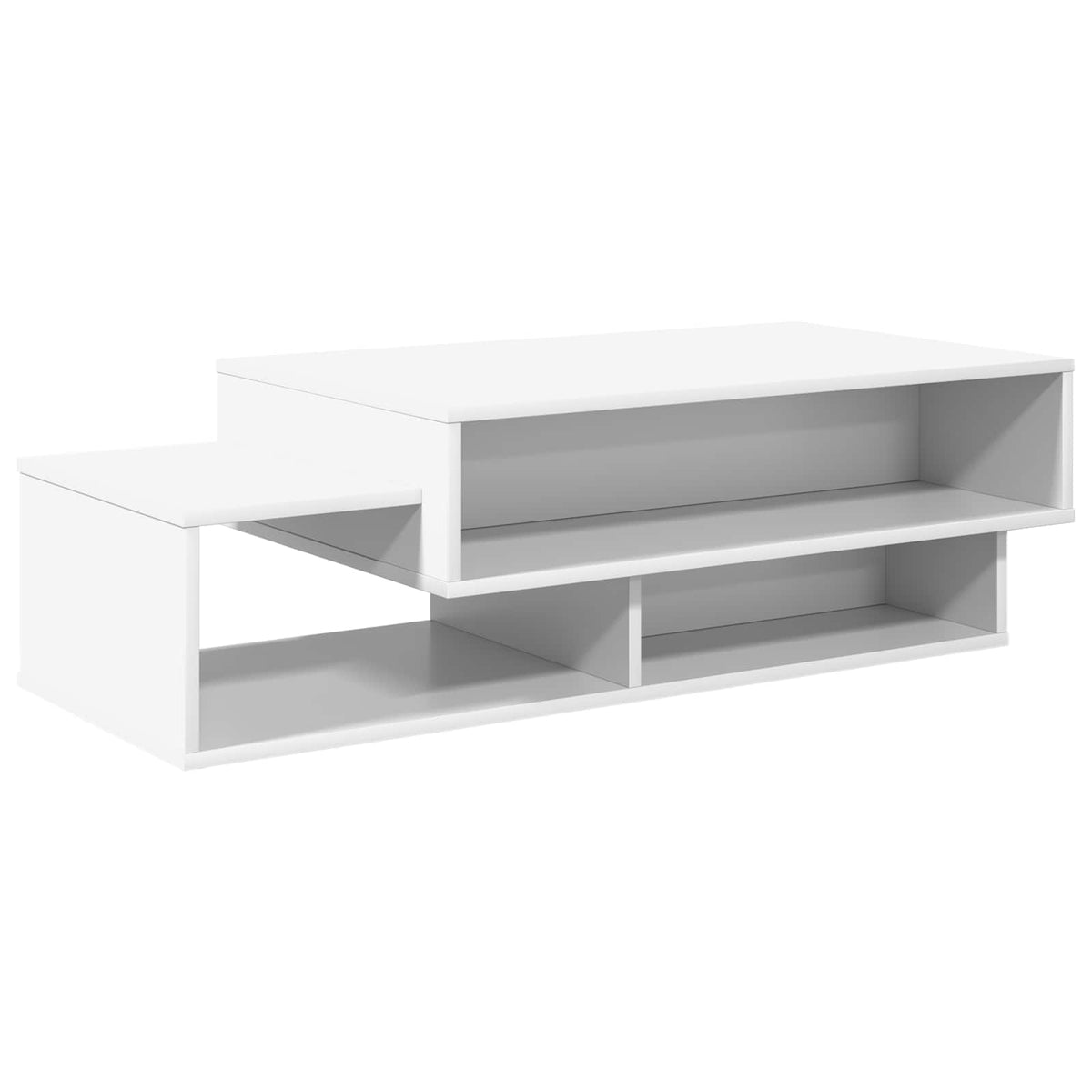 Coffee Table White 105 x 50 x 32.5 cm Engineered Wood