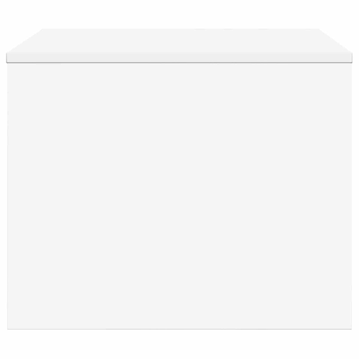 Coffee Table White 60 x 50 x 40 cm Engineered Wood