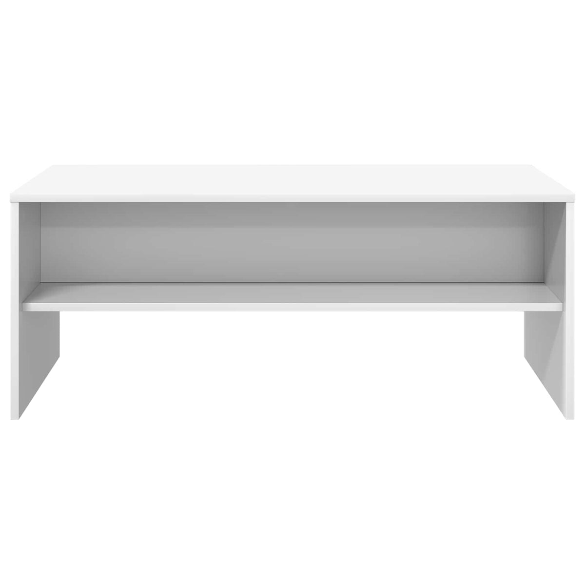Coffee Table White 100 x 50 x 40 cm Engineered Wood