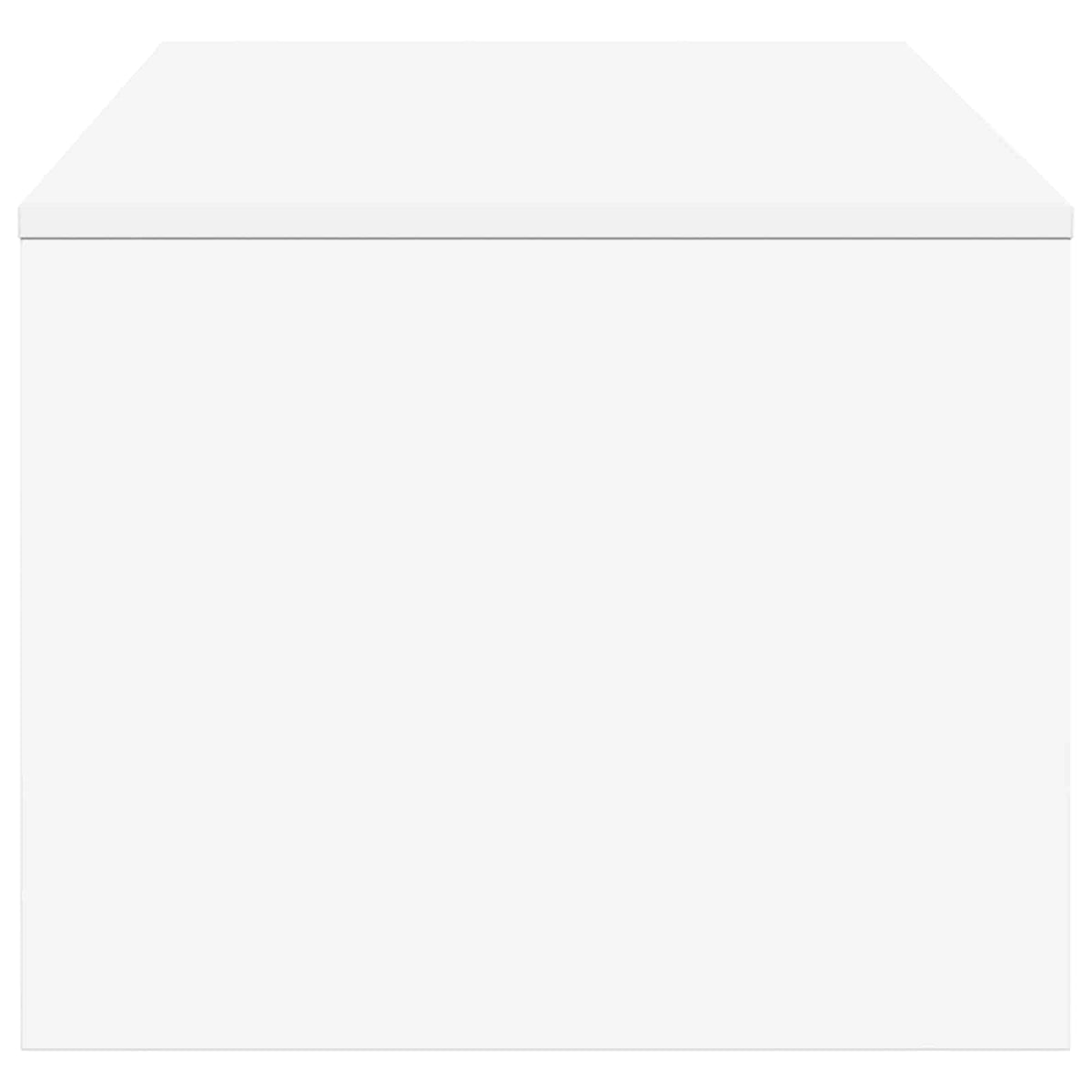 Coffee Table White 100 x 50 x 40 cm Engineered Wood