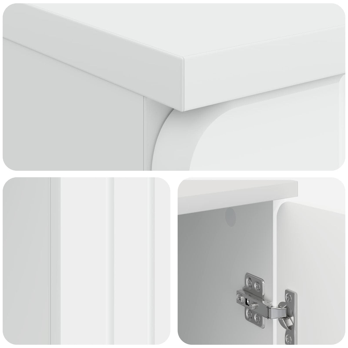 Desk with Shelf White 142.5 x 50 x 75 cm Engineered Wood