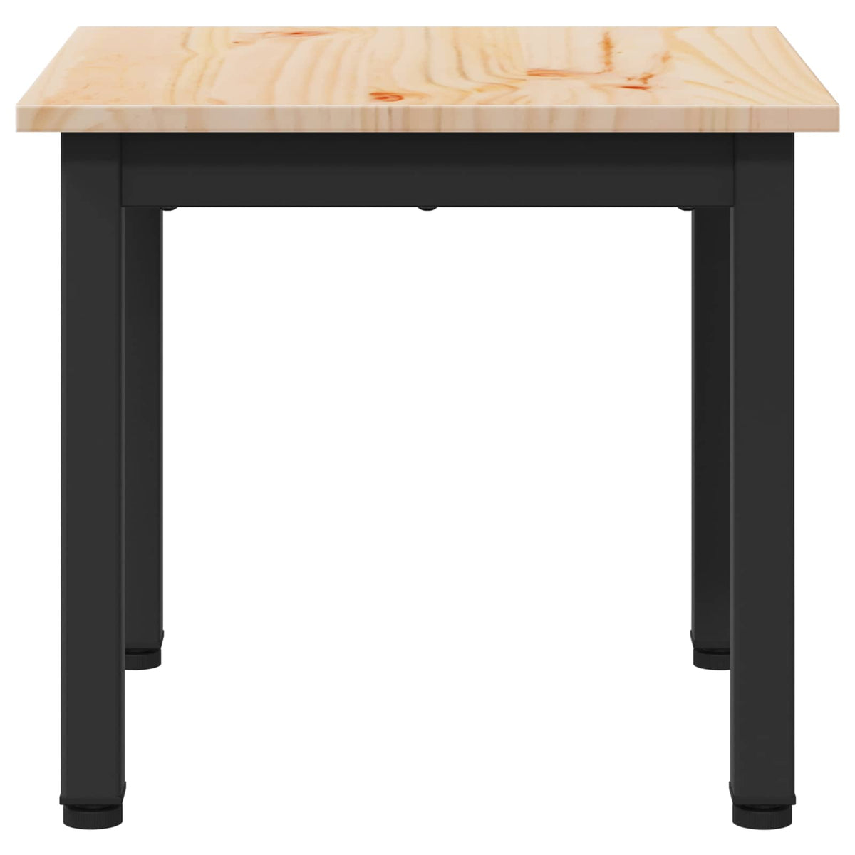 Coffee Table Natural 40 x 40 x 36 cm Solid Pine Wood