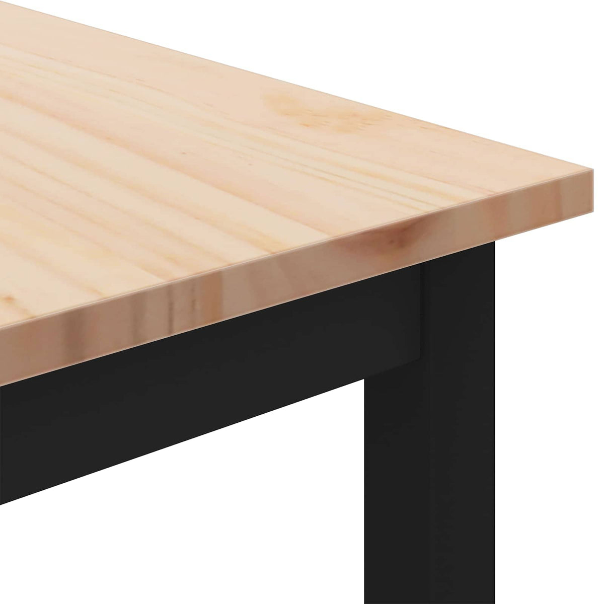 Coffee Table Natural 50 x 50 x 36 cm Solid Pine Wood