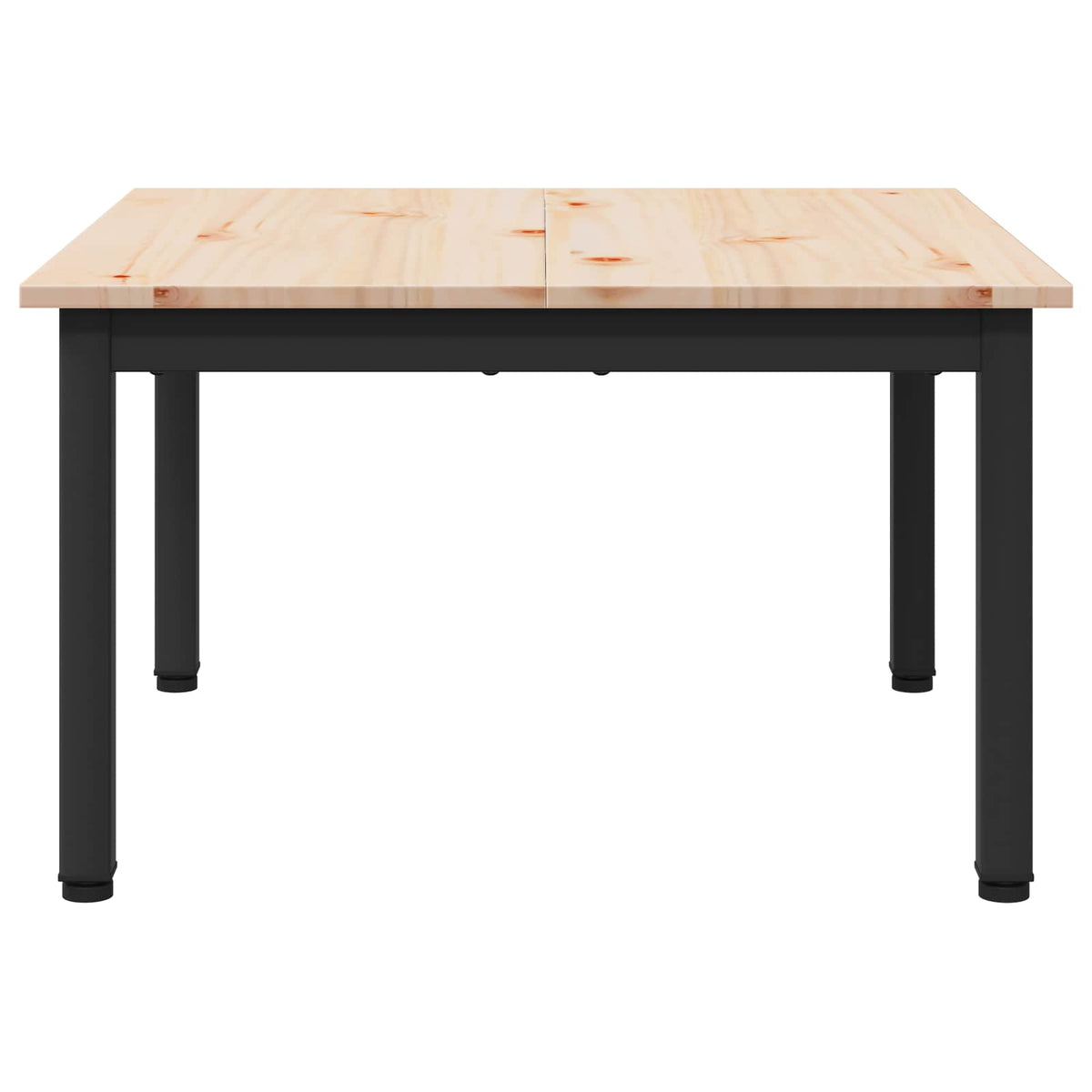 Coffee Table Natural 60 x 60 x 36 cm Solid Pine Wood