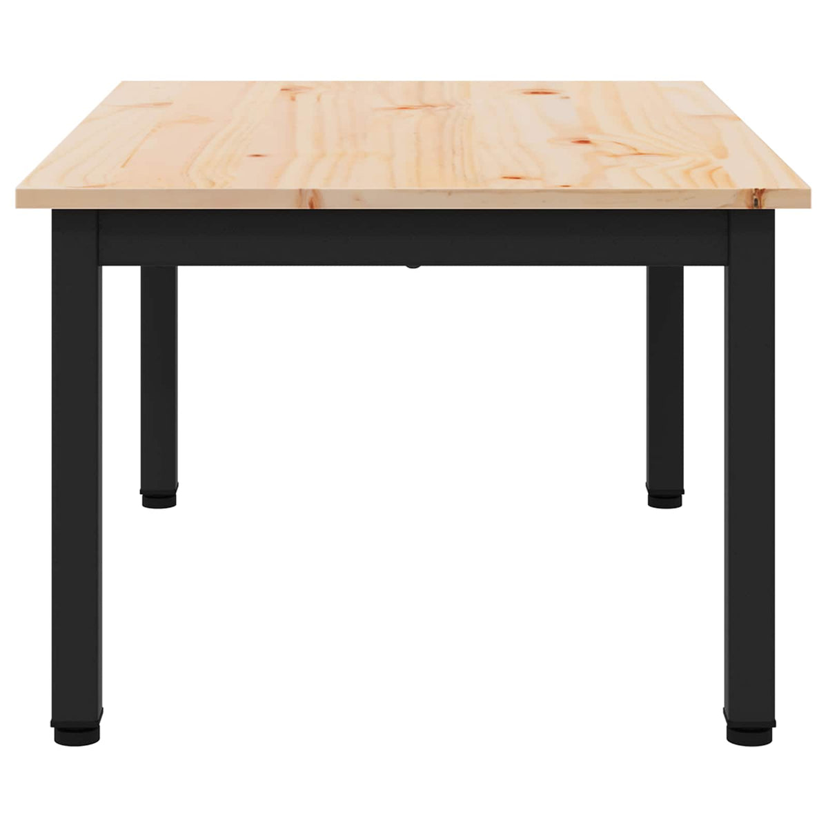 Coffee Table Natural 60 x 50 x 36 cm Solid Pine Wood