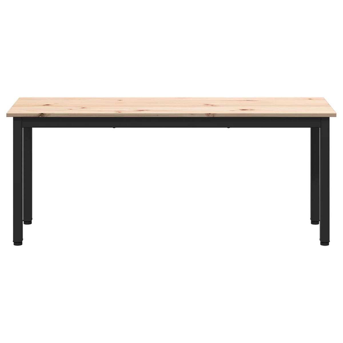 Bench Natural 110 x 35 x 45 cm Solid Pine Wood