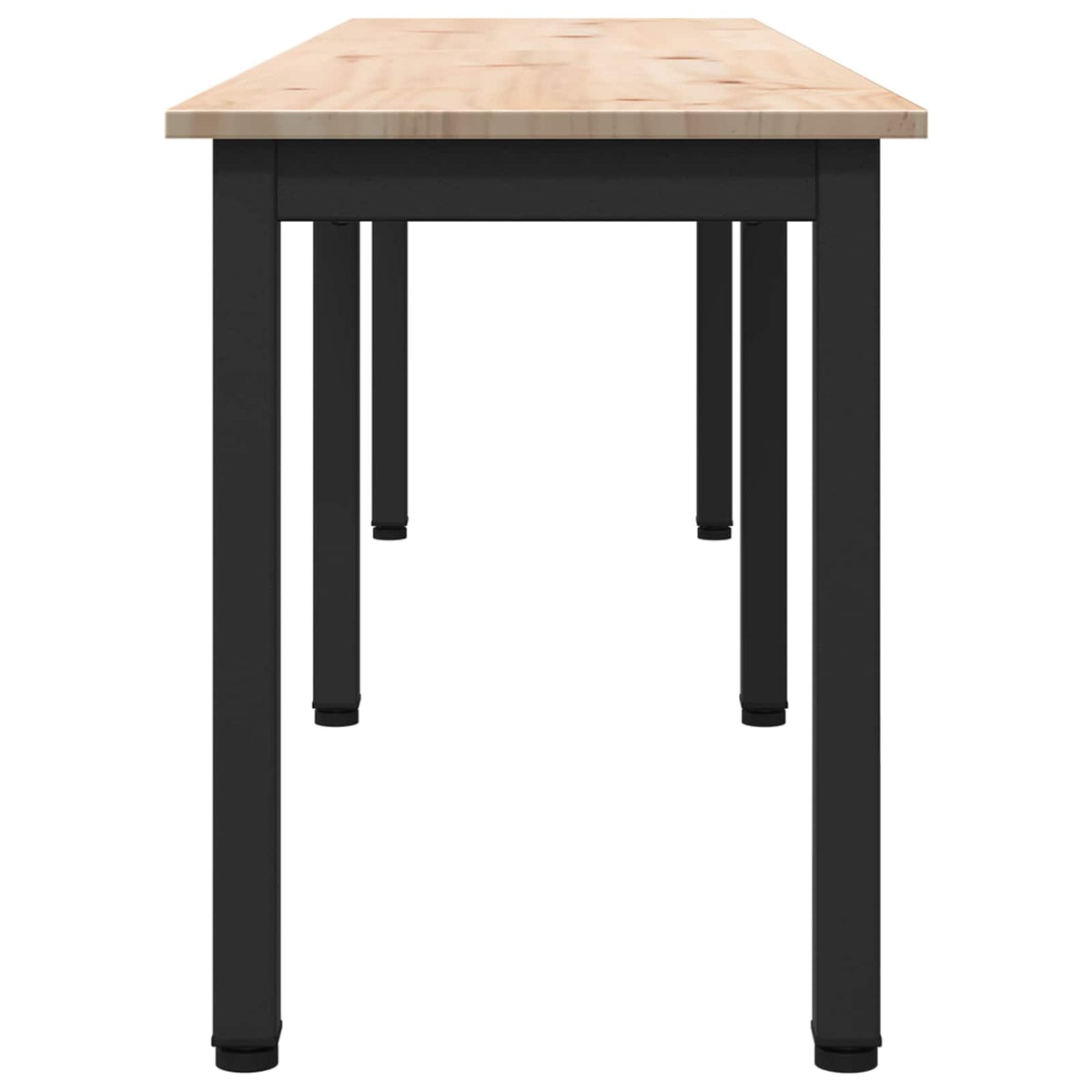 Bench Natural 160 x 35 x 45 cm Solid Pine Wood