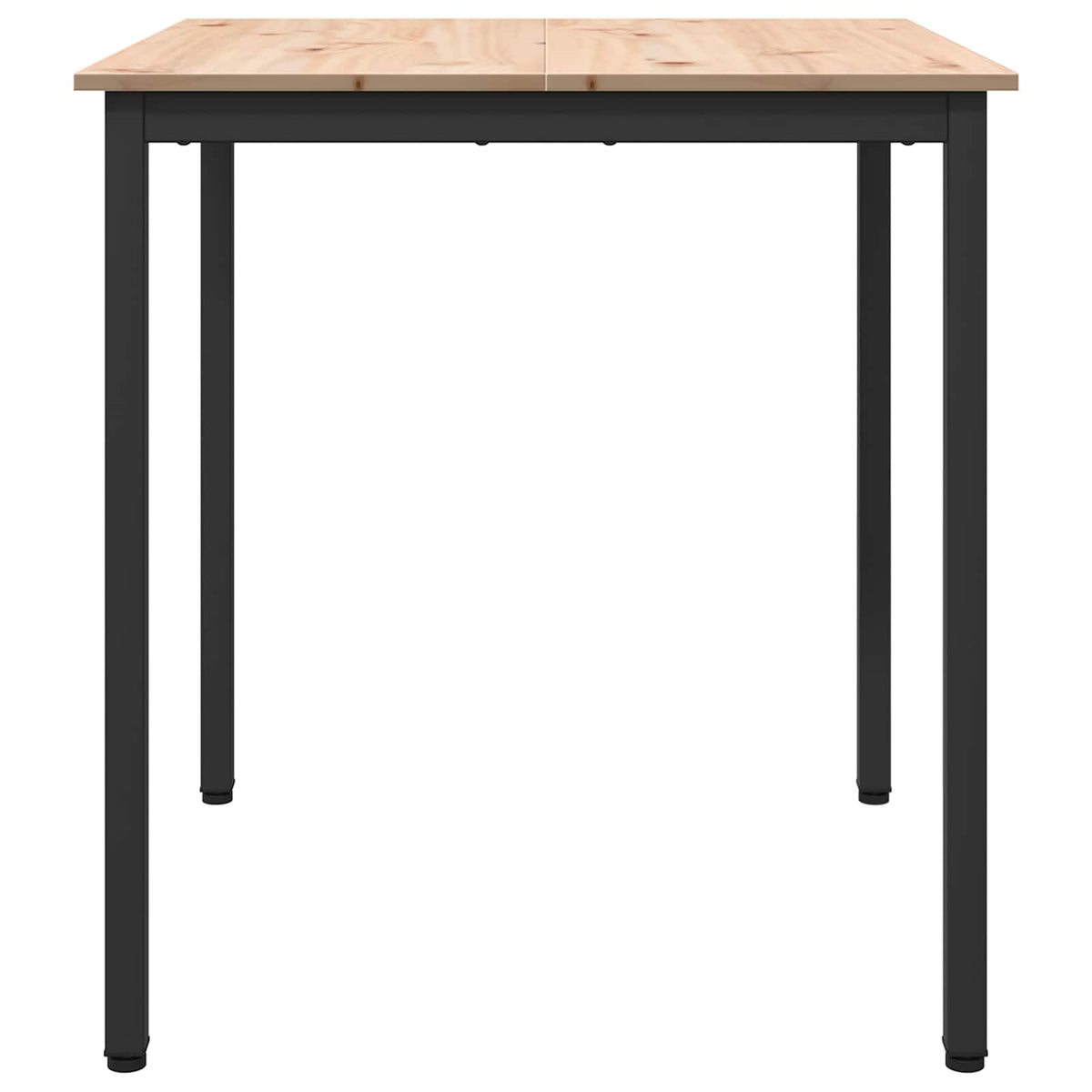 Dining Table Natural 70 x 70 x 75 cm Solid Pine Wood