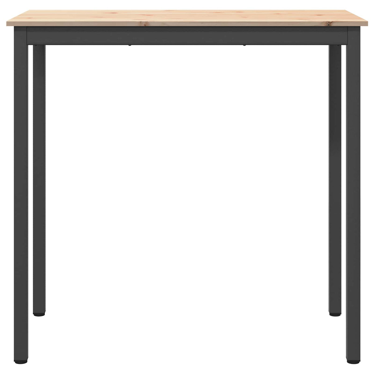 Bar Table Natural 110 x 55 x 105 cm Solid Pine Wood