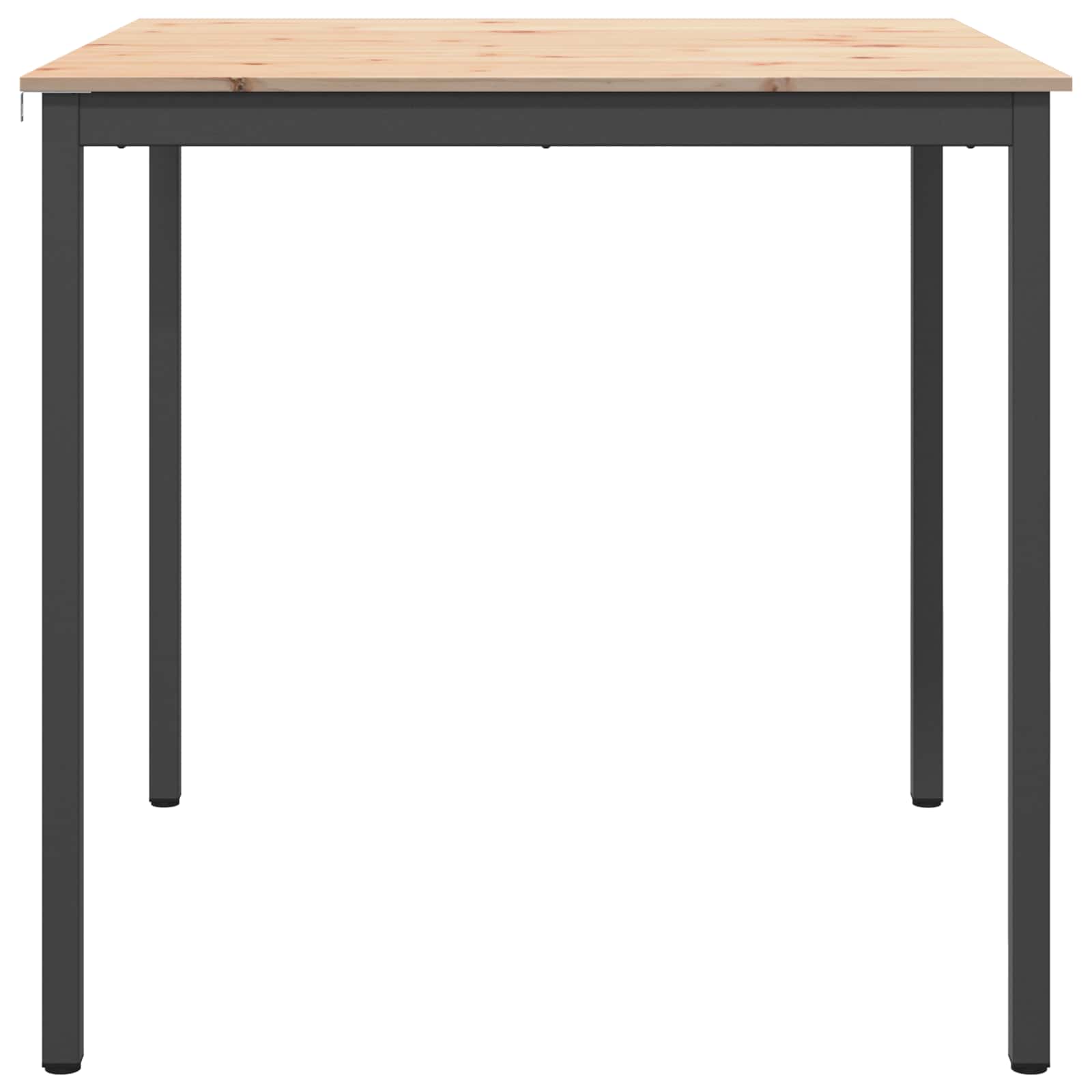 Bar Table Natural 110 x 55 x 105 cm Solid Pine Wood