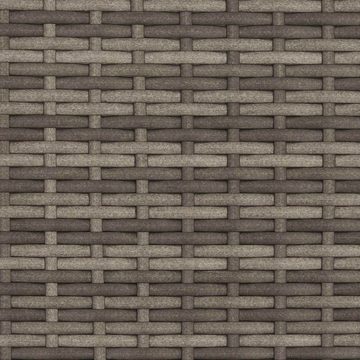 Garden Bistro Set with Cushion 3 pcs Grey Poly Rattan