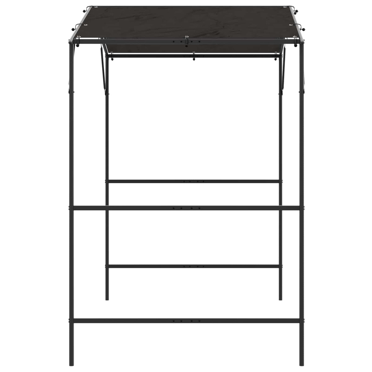 BBQ Gazebo 239.5 x 148 x 233.5 cm Anthracite