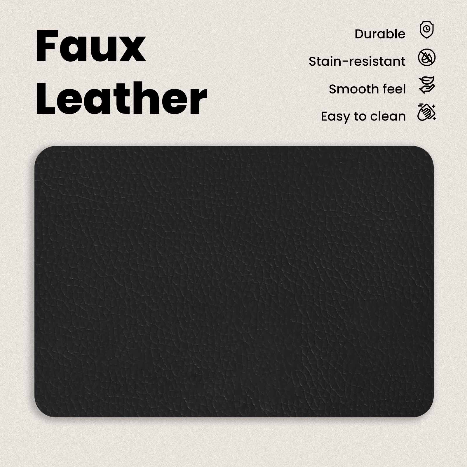 Bed Frame with Headboard Black 90 x 190 cm Faux Leather
