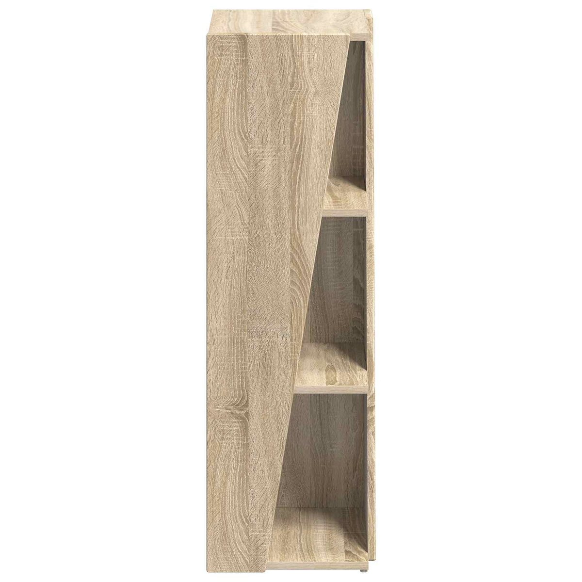 Side Shelf Sonoma Oak 33 x 32 x 100.5 cm Engineered Wood