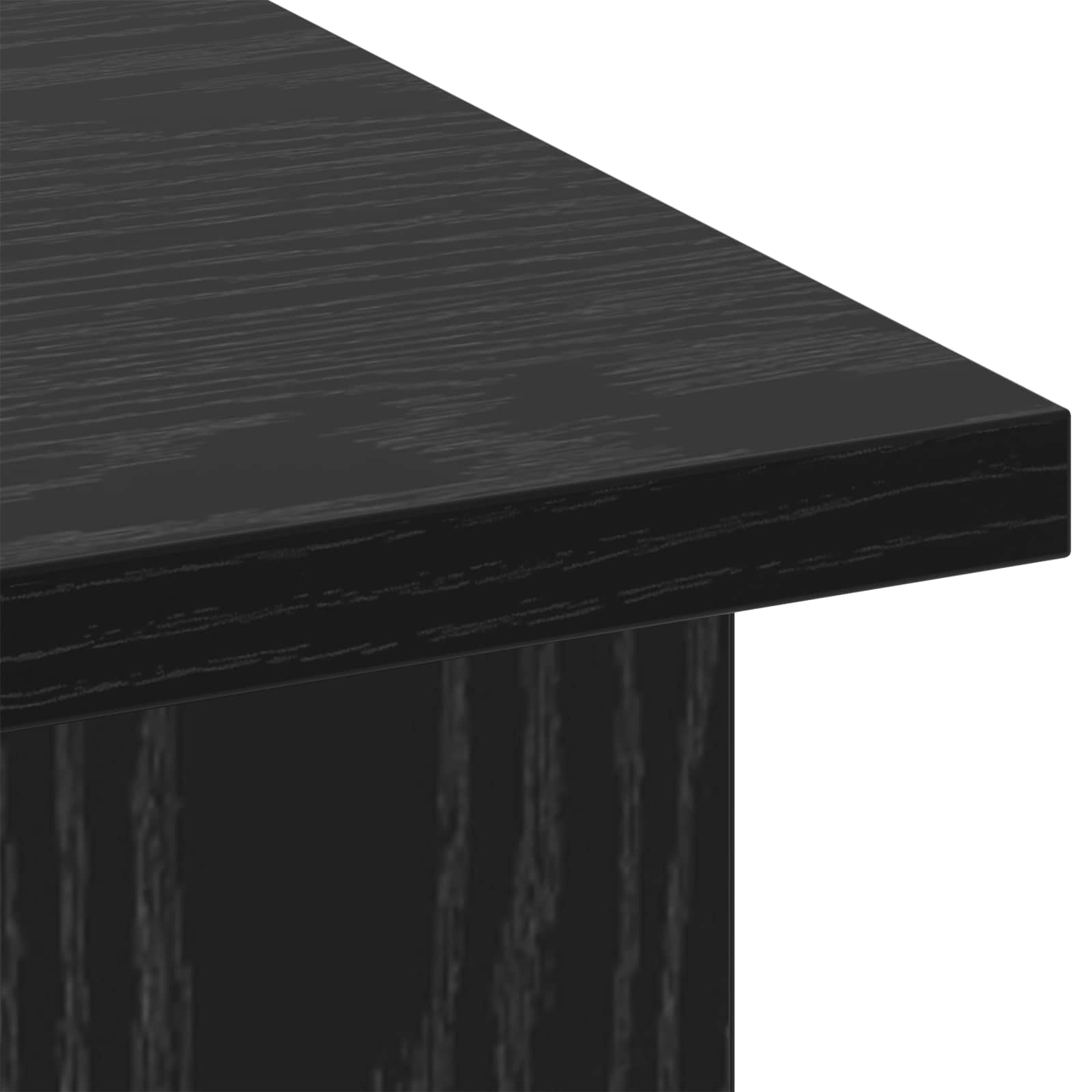 TV stand Black Oak 100 x 40 x 50 cm