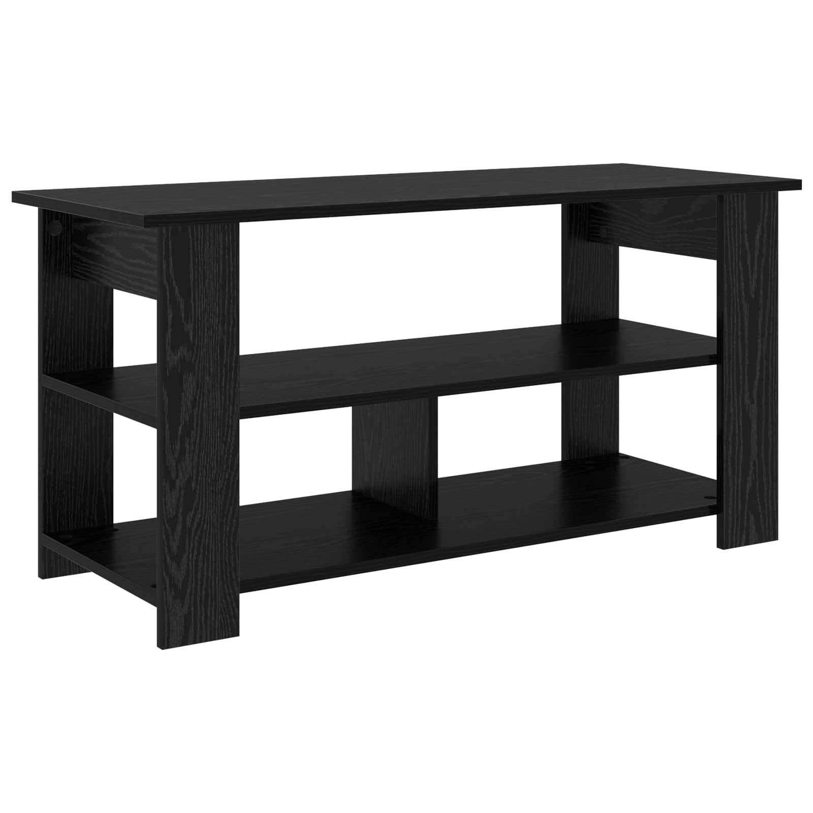 TV stand Black Oak 100 x 40 x 50 cm