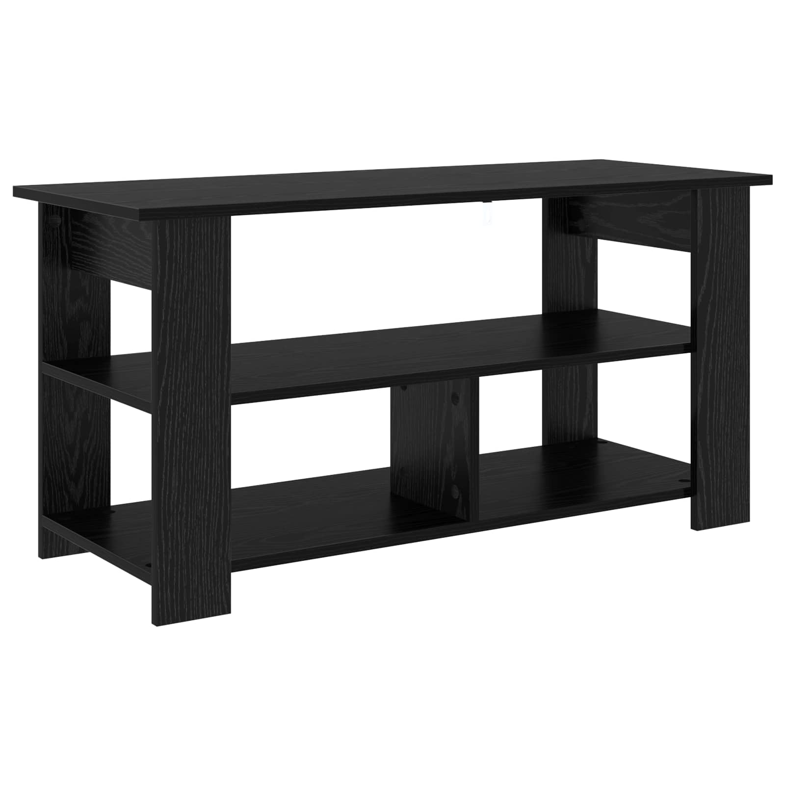 TV stand Black Oak 100 x 40 x 50 cm